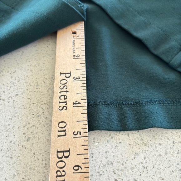 Lands End Sheath Dress Pockets Sleeveless Knit Stretch Jumper Size 4 Green EUC - Picture 15 of 15